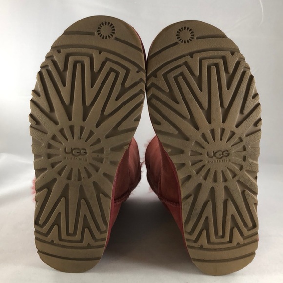 Ugg Bailey Suede Boots - Terracota - Picture 5 of 5